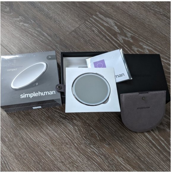 Simplehuman Compact Sensor Makeup Mirror travel nwt - Picture 5 of 6